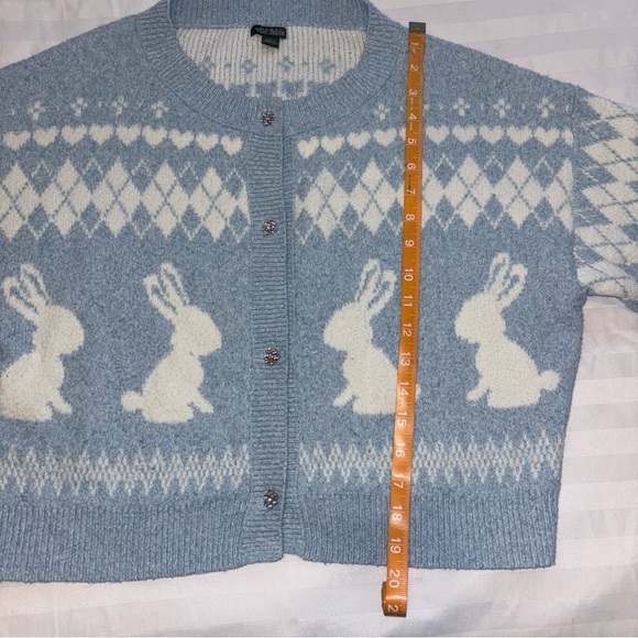 Wild Fable Blue Rabbit Cardigan - Picture 6 of 8